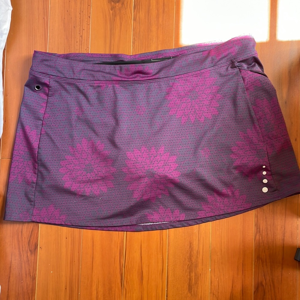 LL BEAN athletic sport skort XL
